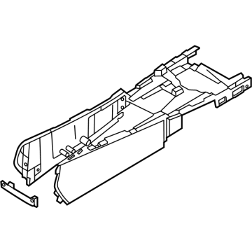 Hyundai Genesis Electrified G80 Center Console Base - 84610-T1000-NBD