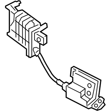 Hyundai 81230-2W000 Tail Gate Latch Assembly