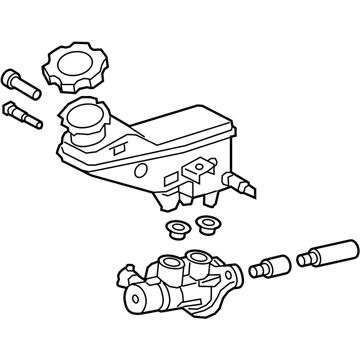 2020 Hyundai Elantra GT Brake Master Cylinder - 58510-G3220