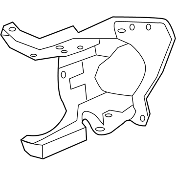 Hyundai 92232-2S000 Bracket Assembly-Front Fog Lamp,RH