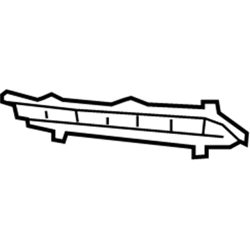 Hyundai 86524-B1000 Cover-Front Bumper Blanking,RH