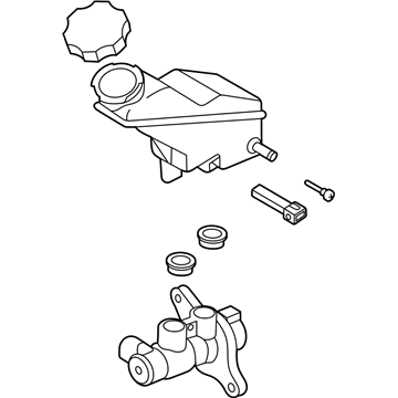 Hyundai Palisade Brake Master Cylinder - 58510-C5070