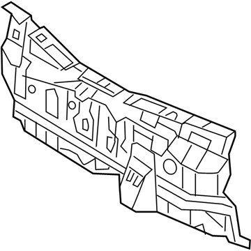 Hyundai 84120-J0000 Pad Assembly-Isolation Dash Panel