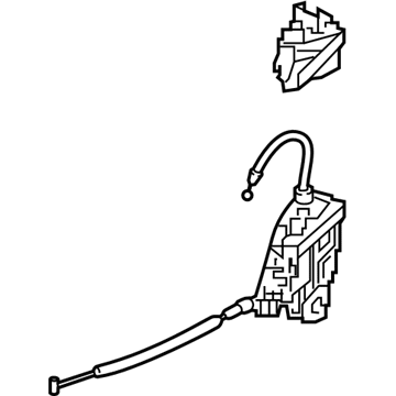 Hyundai 81320-G3050 Latch Assembly-Front Door,RH