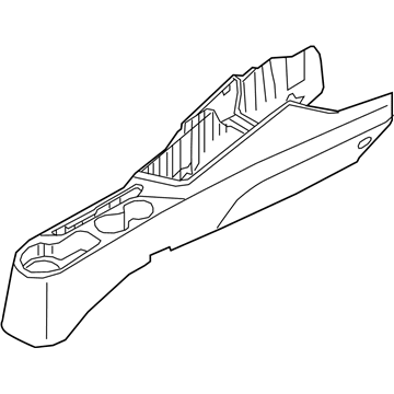 2021 Hyundai Accent Center Console Base - 84611-J0000