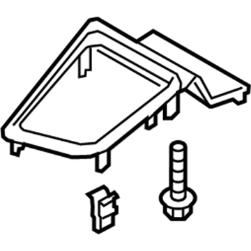 Hyundai 84650-J0100-4X Cover Assembly-Console Upper