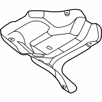 Hyundai 31220-AA000 Protector-Fuel Tank Heat