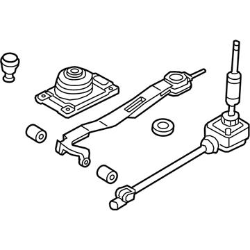 Hyundai 43700-2M620 Lever Assembly-Manual Transmission