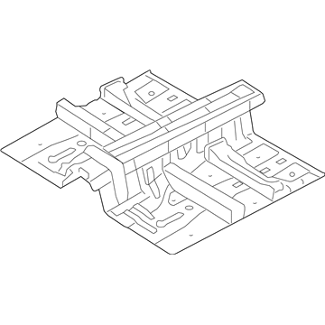 Hyundai 65210-3M150 Panel Assembly-Center Floor