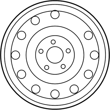 2005 Hyundai Sonata Spare Wheel - 52910-0A110