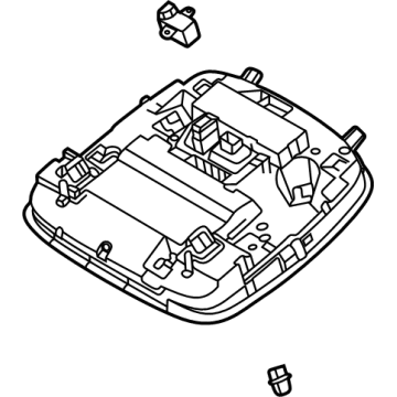 Hyundai 92810-L0100-MMH Lamp Assembly-Overhead Console