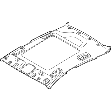 Hyundai 85410-L0000-MMH Headlining Assembly