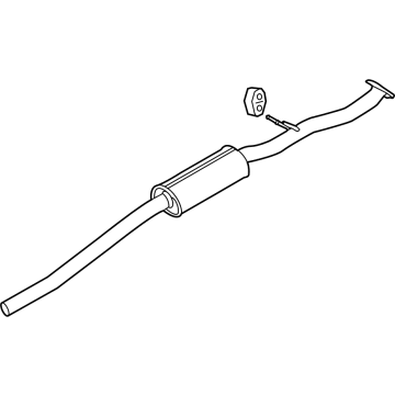 2023 Hyundai Tucson Muffler - 28650-CW380