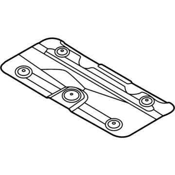 2022 Hyundai Tucson Exhaust Heat Shield - 28795-N9010