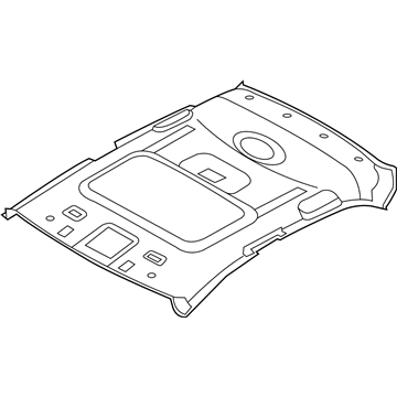 Hyundai 85413-3Y530-VYF Headlining Assembly