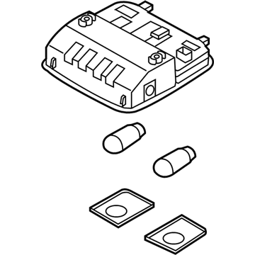 Hyundai 92800-3X150-TX Overhead Console Lamp Assembly