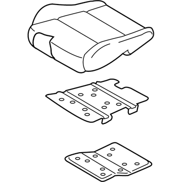 Hyundai 88101-D3720-TTG Cushion Assembly-Front Seat,LH