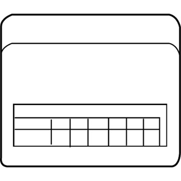 Hyundai 32450-3F210 Label-Emission Control