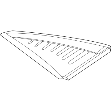 Hyundai 87860-AA200 GARNISH Assembly-C.PILLAR,RH