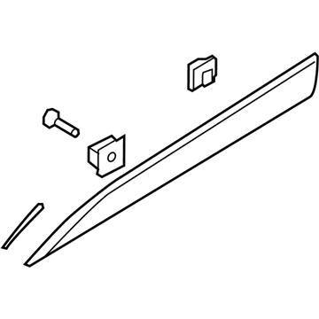 Hyundai 87722-2S000 Garnish Assembly-Front Door Side RH