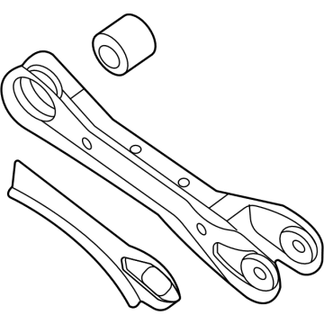 Hyundai 55250-CW000 Arm Assembly-RR Assist,LH