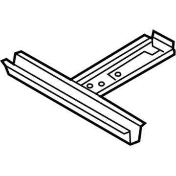 Hyundai 65830-B8000 CROSSMEMBER Assembly-Rear Floor,No