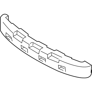 Hyundai 86620-25850 Absorber-Rear Bumper Energy