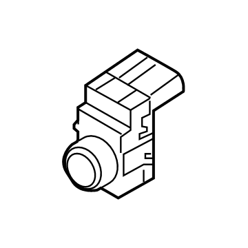 Hyundai 95720-B1550-N5M Ultrasonic Sensor Assembly-P.A.S