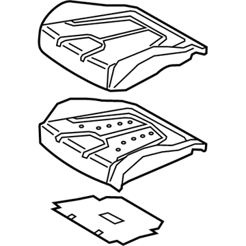 Hyundai 88100-K9010-SJA Cushion Assembly-FR Seat,LH