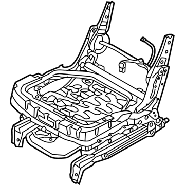 Hyundai 89600-4Z130 Track Assembly-Rear Seat RH