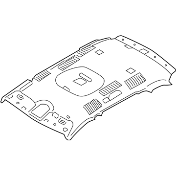 Hyundai 85301-0W531-TX Headlining Assembly