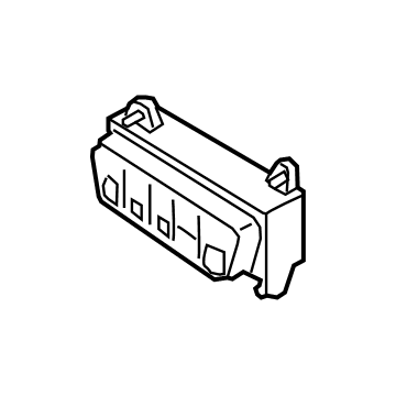 Hyundai 93710-J9110-TRY Switch Assembly-Side Crash Pad