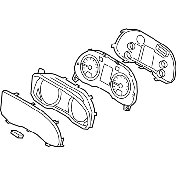 2020 Hyundai Kona Electric Instrument Cluster - 94001-K4021