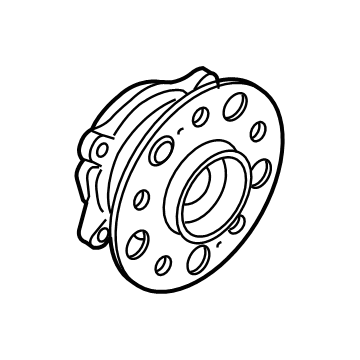 Hyundai 51730-AR500 HUB ASSY-FR WHEEL