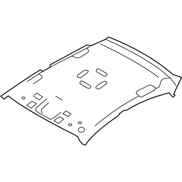 Hyundai 85301-2H201-4W Headlining Assembly