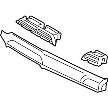 Hyundai 84765-S8350-MMH Panel Assembly-Lower Crash Pad,RH