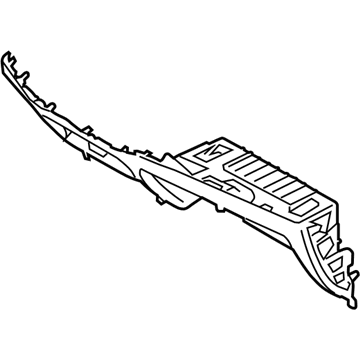 Hyundai 84540-S8000-MRS Cover Assembly-Glove Box HSG UPR