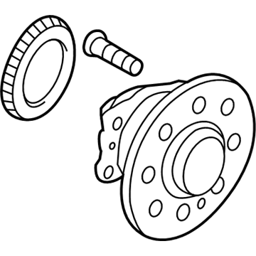 Hyundai 52750-F9100 Bearing-Rear Hub Unit