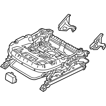 Hyundai 88500-3X650-RY Track Assembly-Front Seat Driver