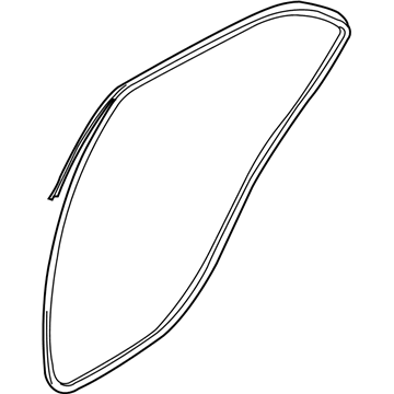 Hyundai Elantra Door Seal - 83140-3Y000