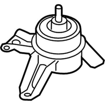 Hyundai 21810-4R100 Engine Mounting Bracket Assembly