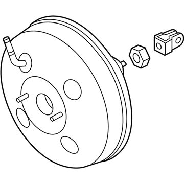 2013 Hyundai Elantra Brake Booster - 59110-3X000