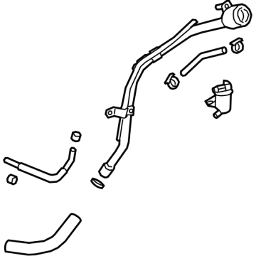 Hyundai 31030-CL500 Filler Neck Assembly-Fuel