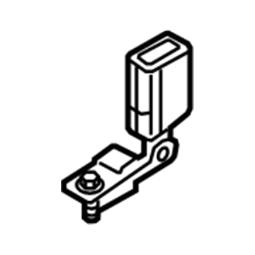 Hyundai 89840-C2060-PPB Buckle Assembly-Rear Seat Belt,RH