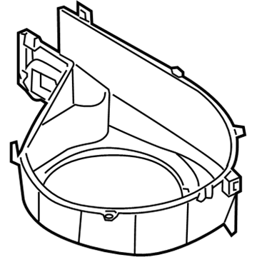 Hyundai 97112-2M000 Case-Blower,Lower