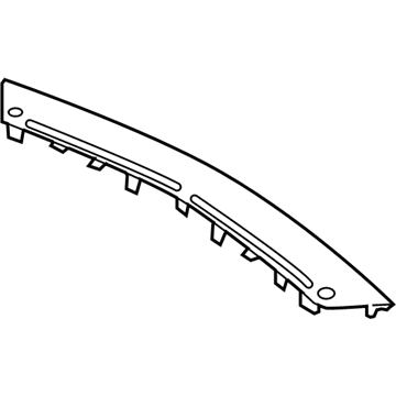 Hyundai 84770-3J000-7Q Garnish Assembly-Defroster Center