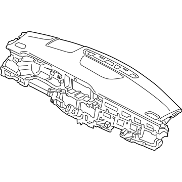 Hyundai 84710-S8000-NNB Crash Pad Assembly-Main