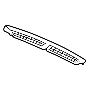 Hyundai 97353-S8000-RBD Cover-Defroster Nozzle