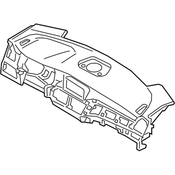 Hyundai 84710-D3AB0-TRY Crash Pad Assembly-Main