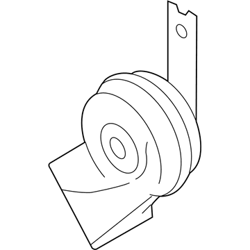 Hyundai 96621-G9000 Horn Assembly-High Pitch